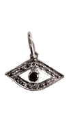 Evil Eye Charm Silver